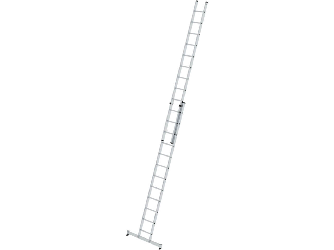 munk alu schiebeleiter (20412) 6 meter lang mit sprossen