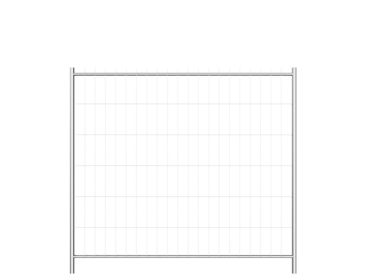 mobiler bauzaun typ standard 2,2 meter lang von schake