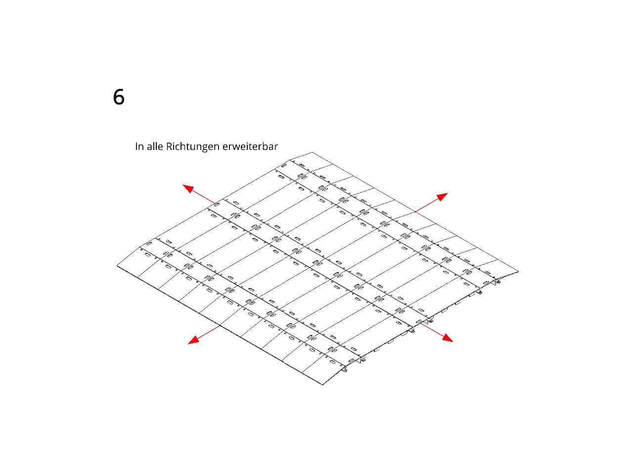 schake set schlauchbruecke und kabelbruecke skizze aufbau beliebig erweiterbar