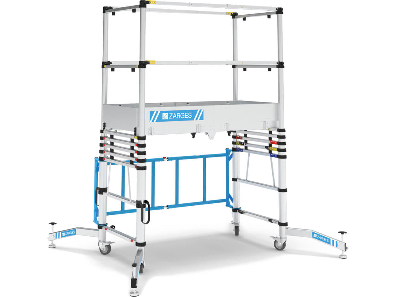zarges teletower 40387 in niedriger hoehe