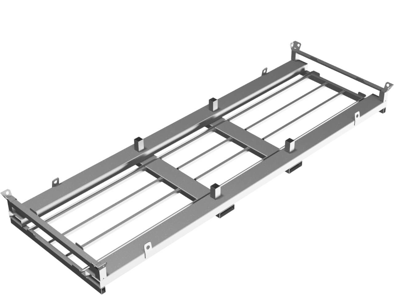 schake 3b215 traverse transport und lagerung von 30 bauzaunfuessen