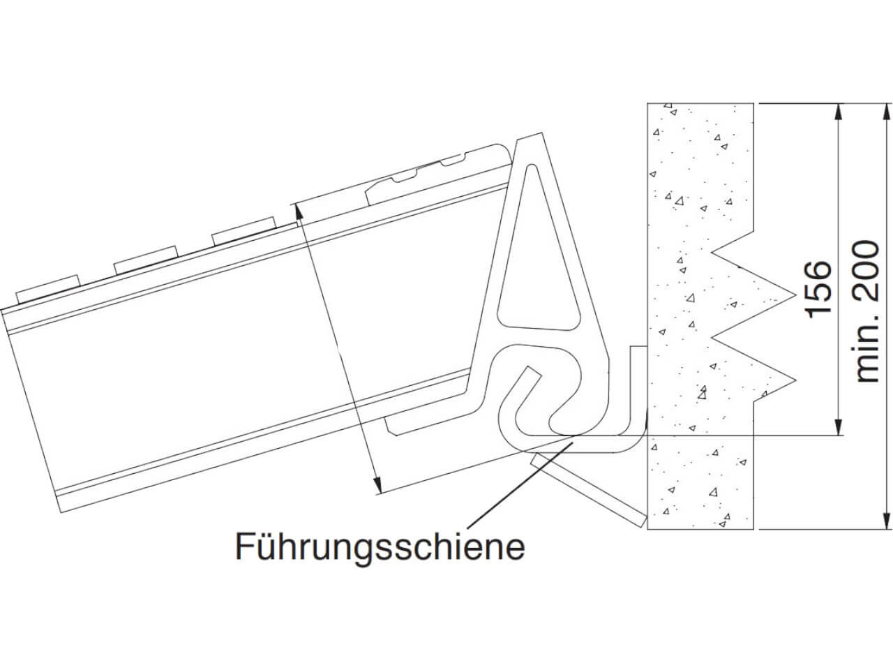 vfr fuehrungsschiene fuer einhaengbare vfr auffahrrampen