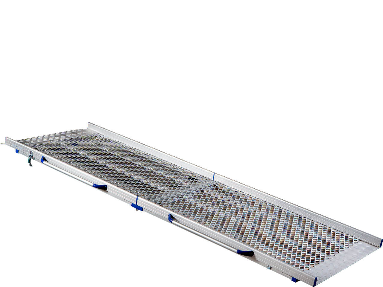auffahrrampe klappbar typ vr von feal - sicheres verladen von lasten ueber eine rampe aus aluminium
