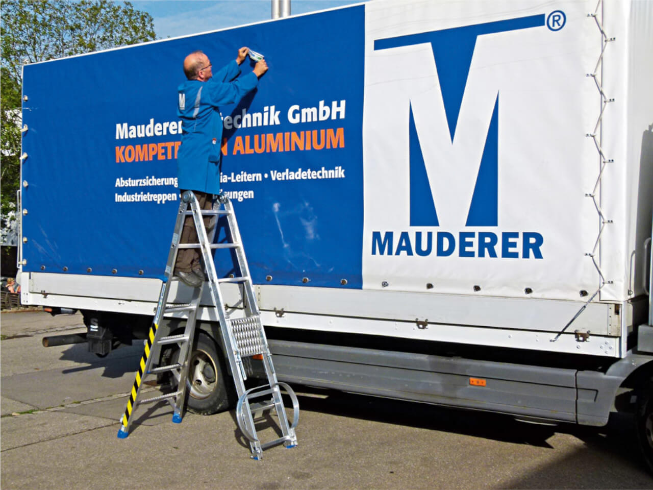 enteisungsleiter nutzung im sommer als normale stehleiter