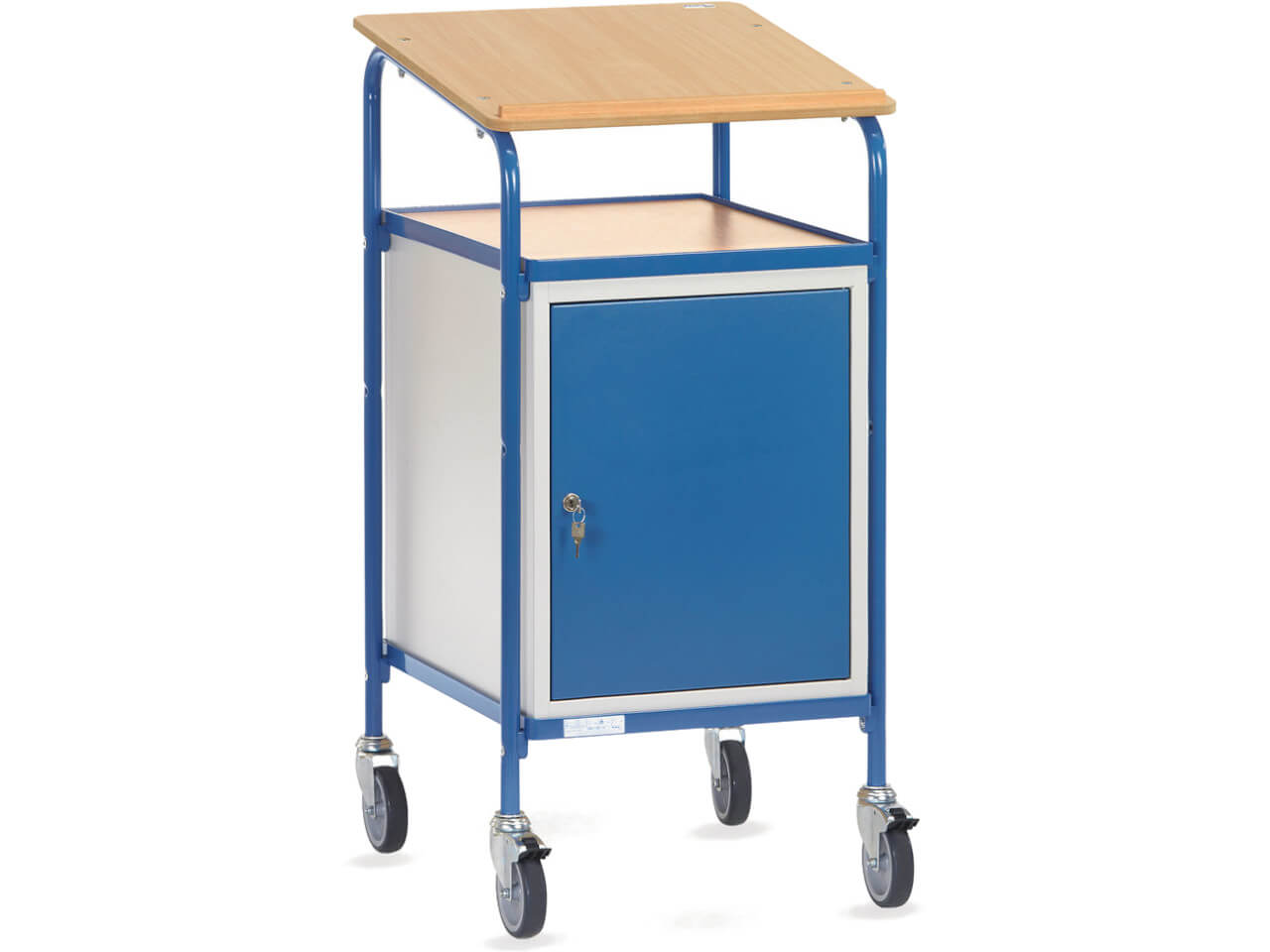 5836 rollpult mit schliessfach