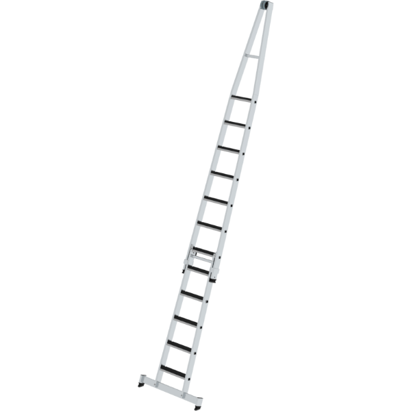 glasreinigerleiter mit r13 stufen - moeglich zur forderung durch die bg bau