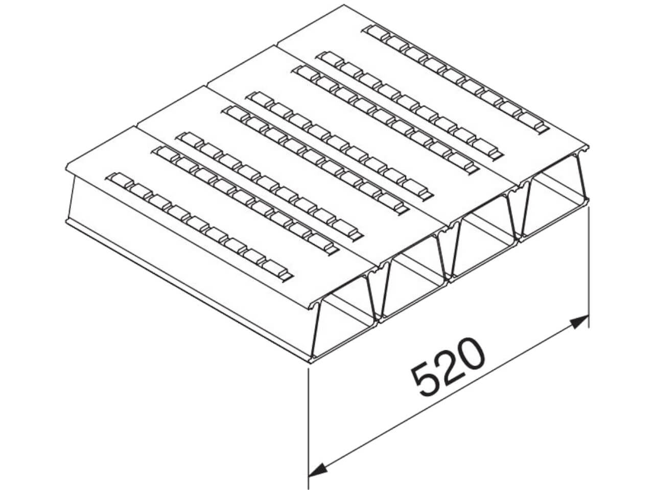 520 mm breite vfr schwerlastrampe von altec