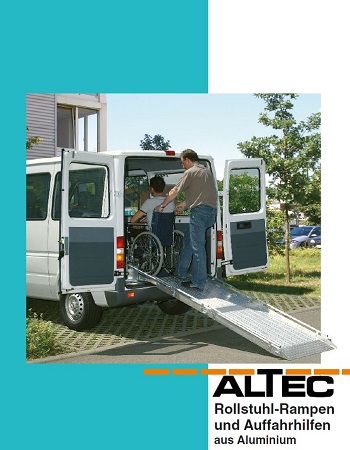 cover des altec rollstuhlrampen katalogs in pdf-format