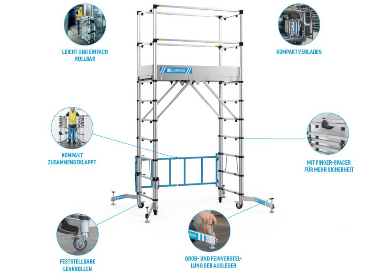 vorteile vom zarges teletower