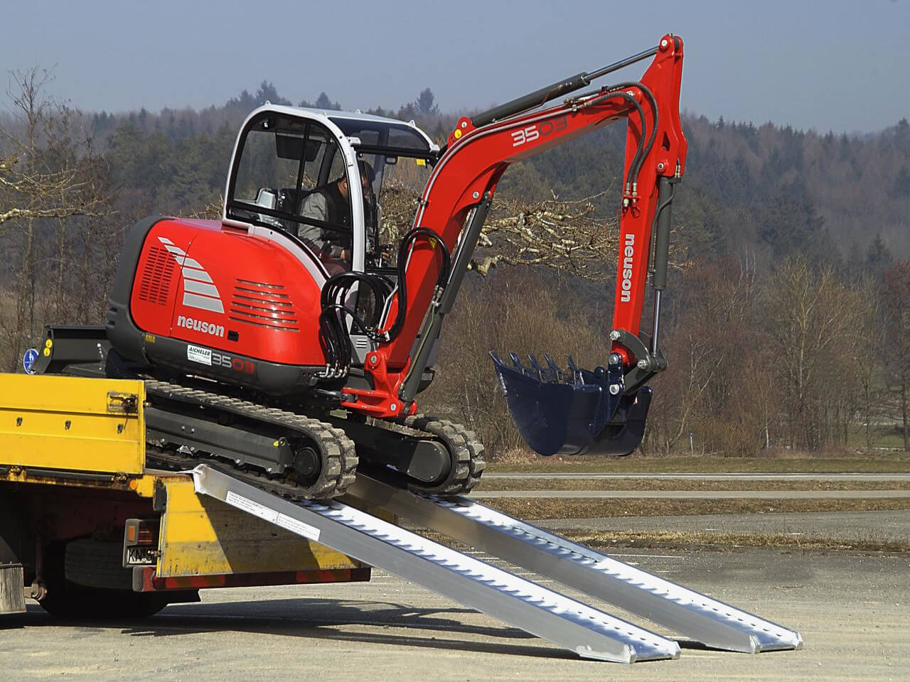 kaufberater bestimmung der passenden tragkraft von bagger auffahrrampen