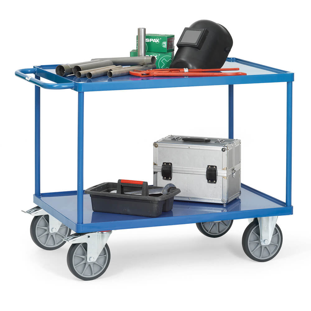 fetra tischwagen 2400w mit seitlichen rand