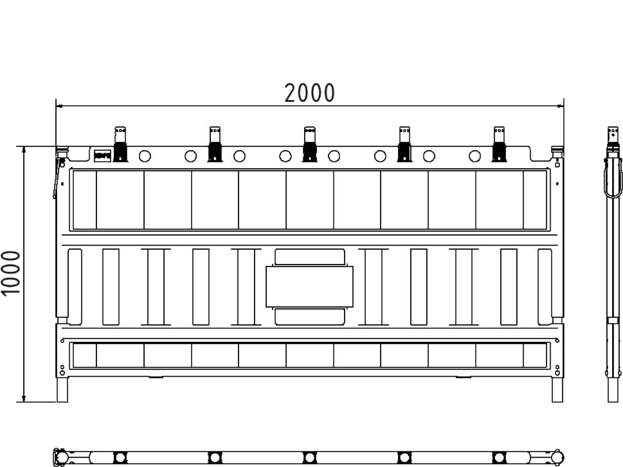 technische daten schake schrankenzaun nox light