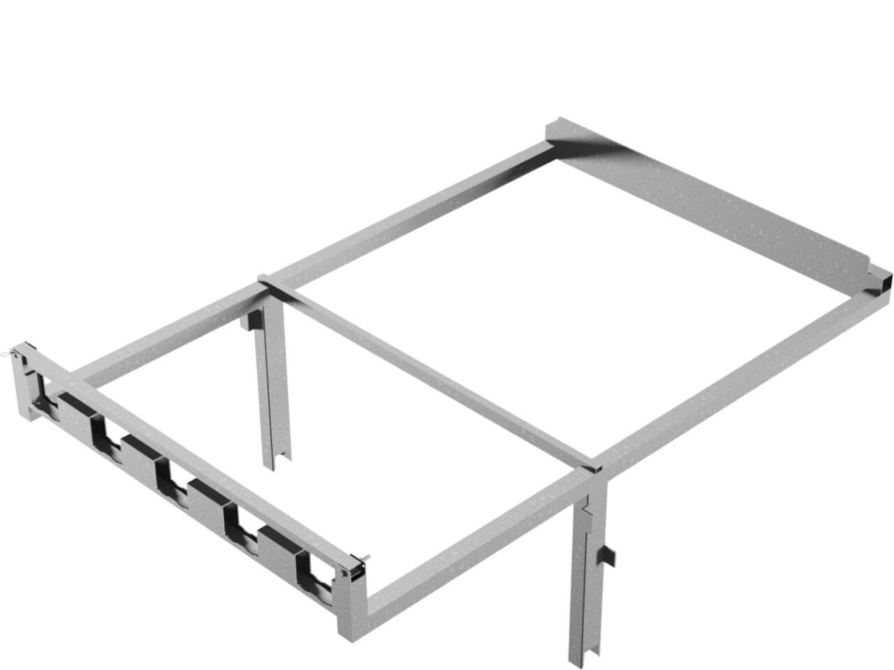 schake schaftrohr 3b214-1 als adapter und aufsatz fuer eine palette