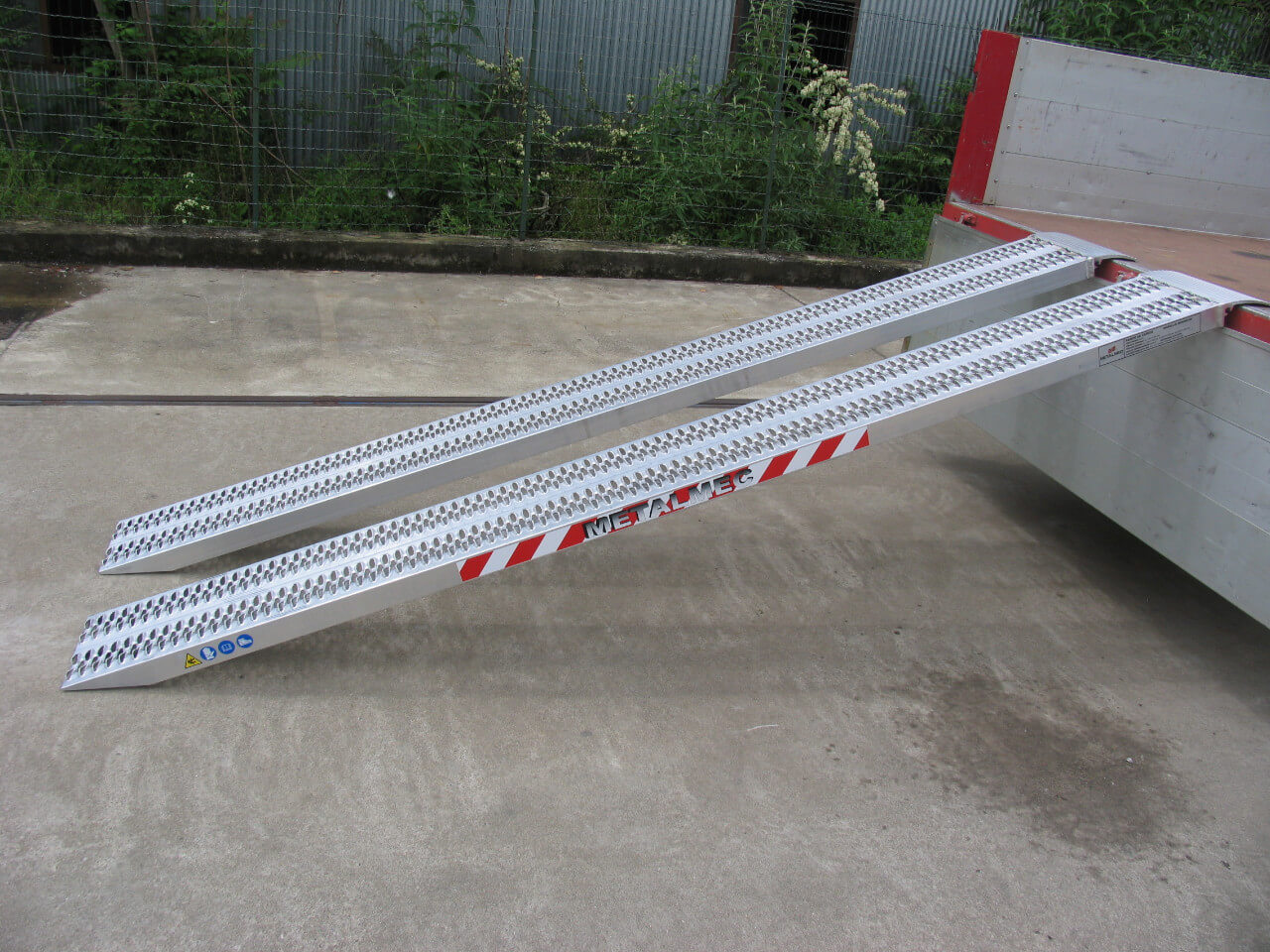 metalmec alu rampen mit supergrip oberflaeche