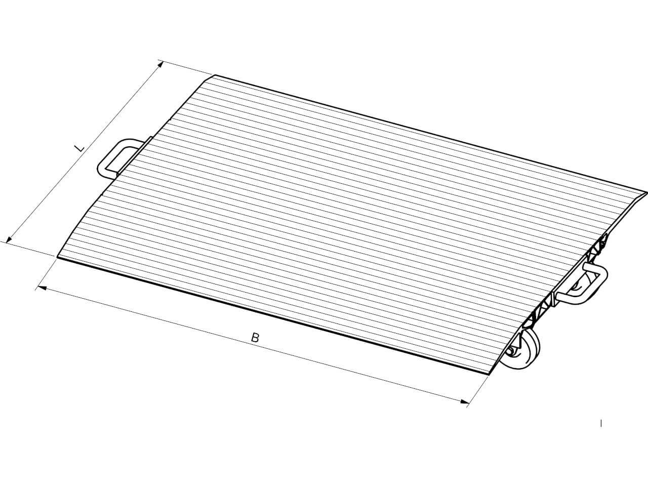 hfb ueberladebruecke mit erweiterung der hfb bockrollen