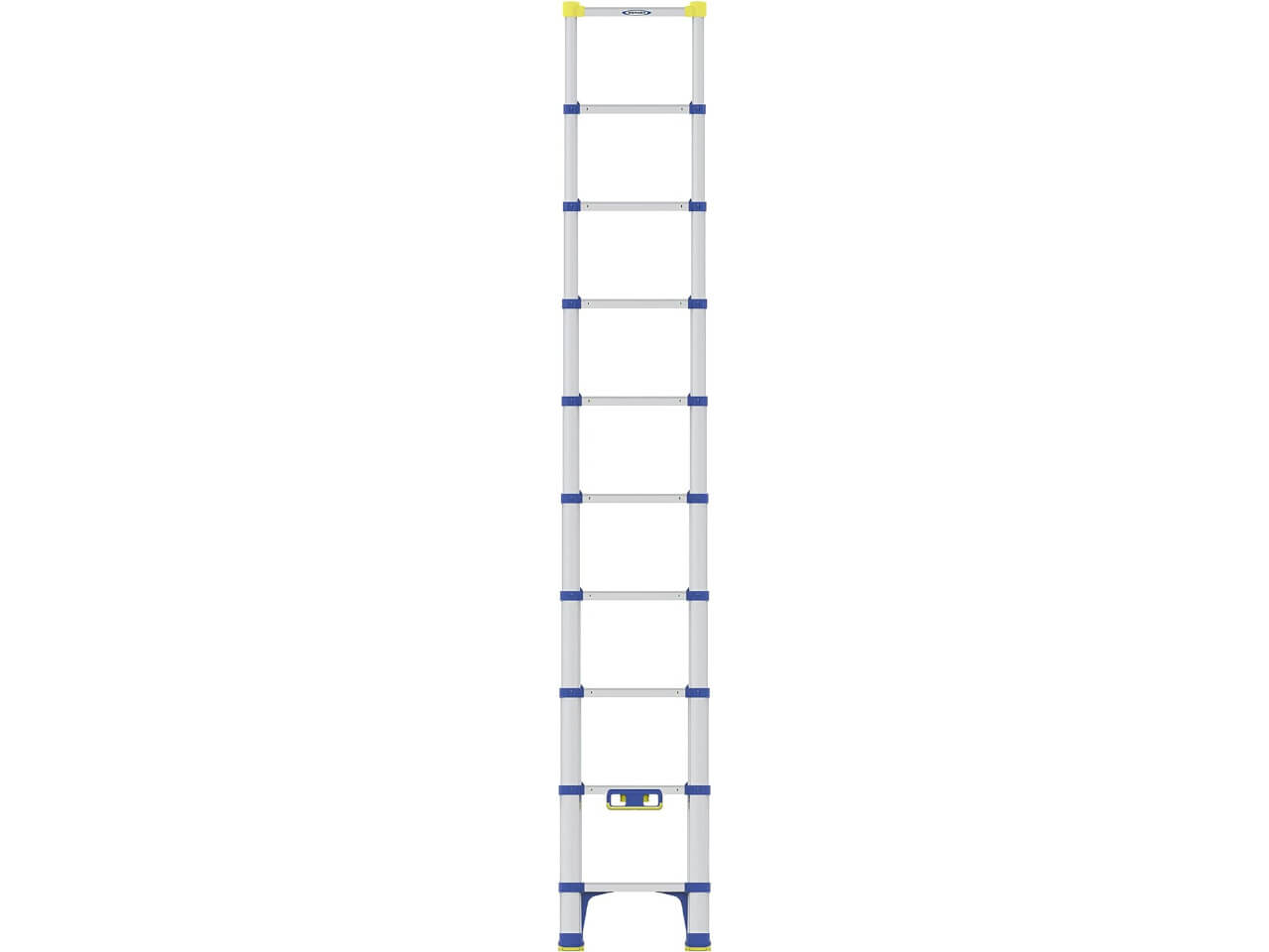 48971 freistehende werner teleskop-anlegeleiter