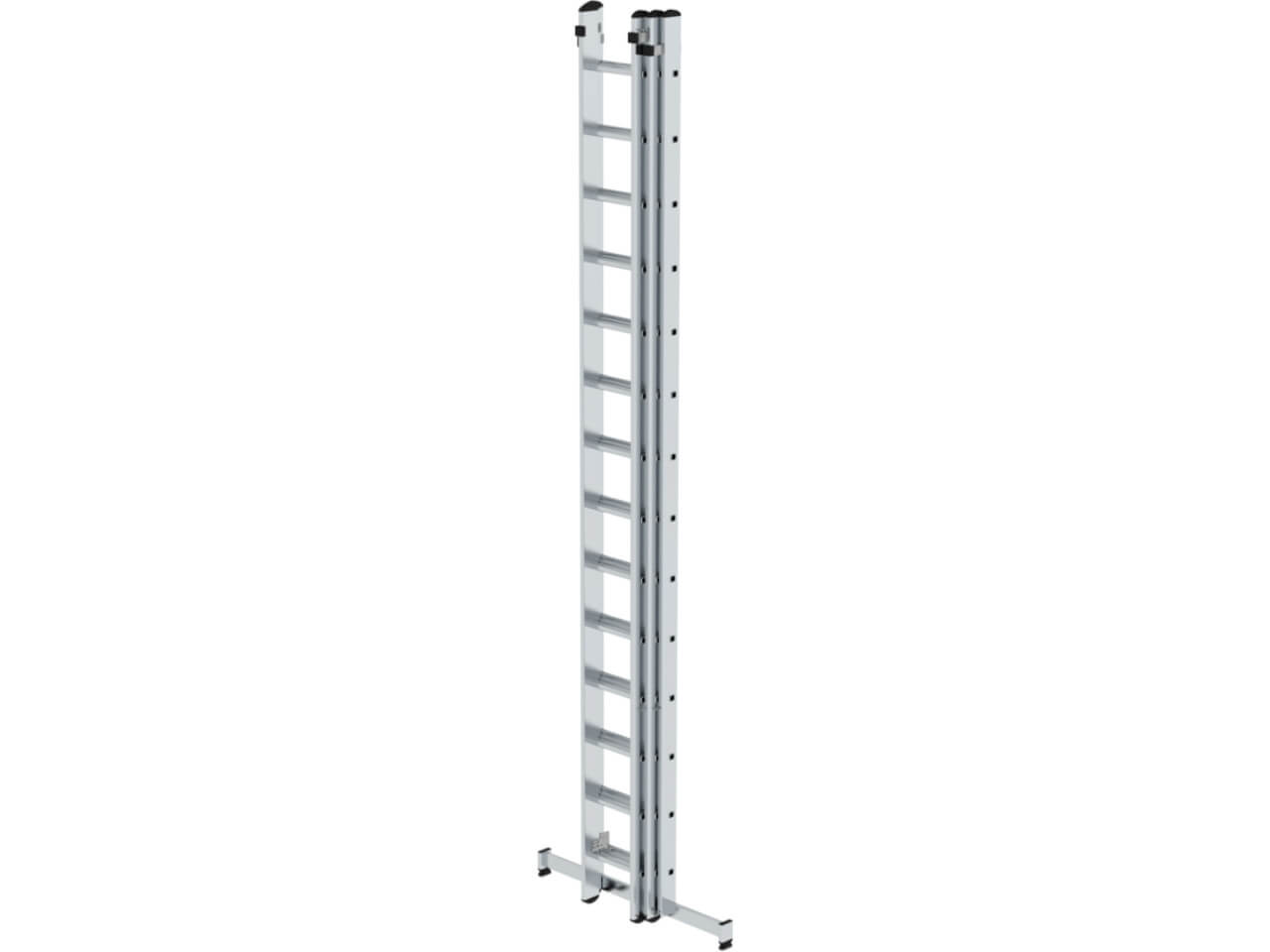 aluminium schiebeleiter 20614 mit sprossen - planung und fertigung von der guenzburger steigtechnik